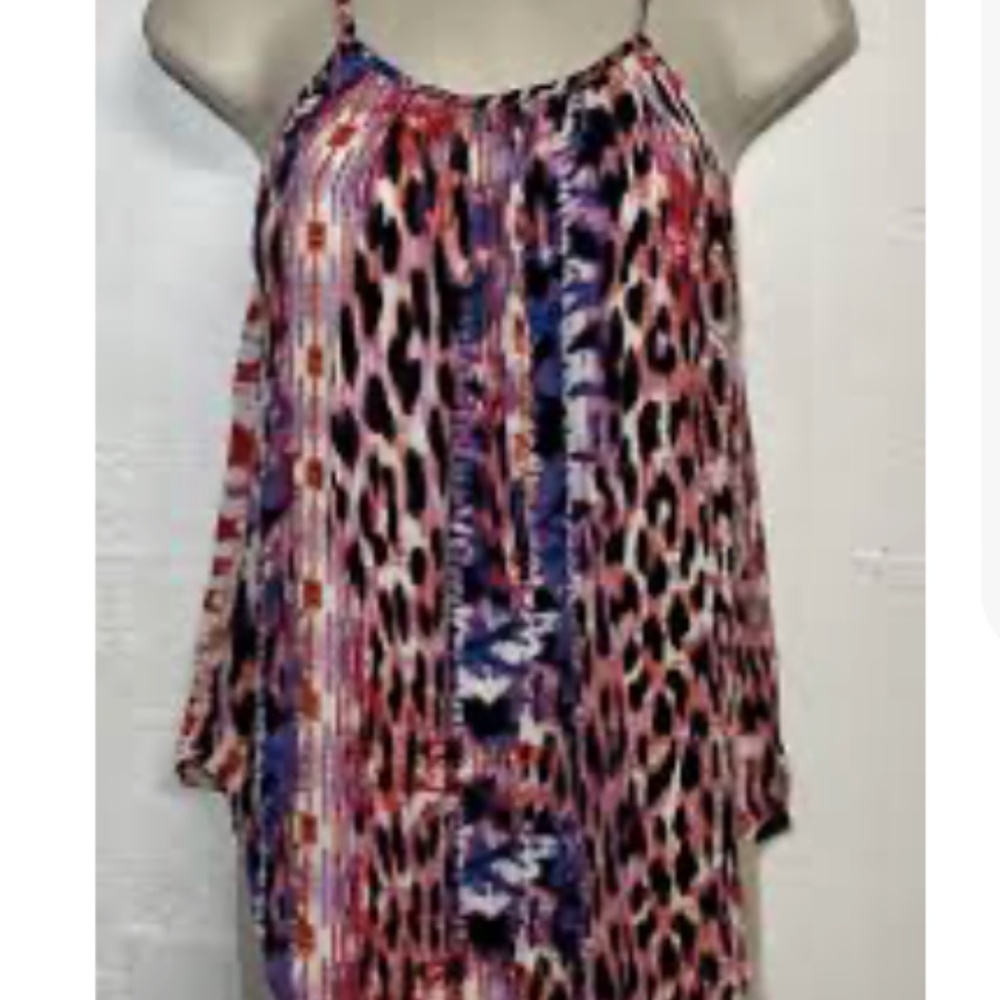 NWT Allison Joy Evereve XL Cami multi animal print